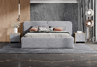 Кровать Европа 80 190 Вельвет синий